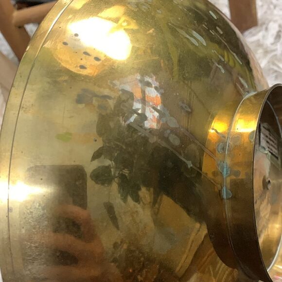 Vintage Kingfisher Enamel & Brass Bird Dish Decor Made In India - Picture 14 of 17